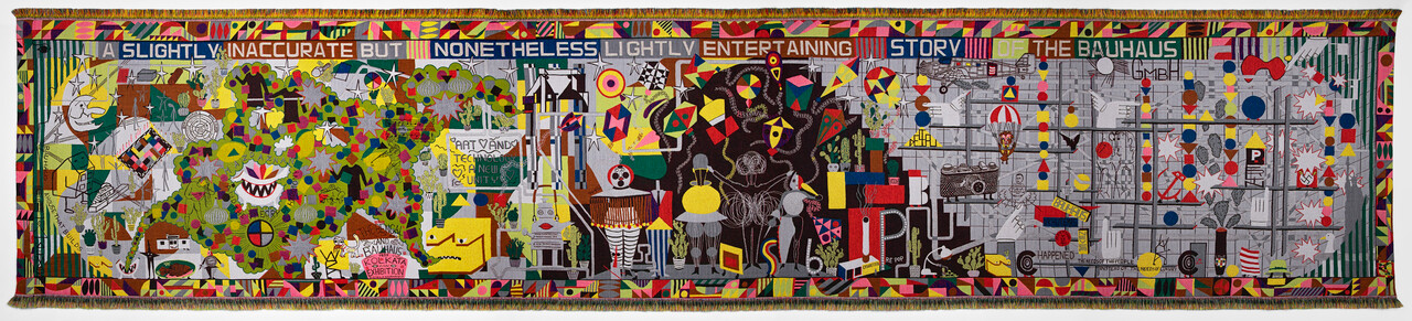 A slightly inaccurate but nonetheless lightly entertaining story of the Bauhaus, Koen Taselaar. Foto door Josefina Eikenaar.